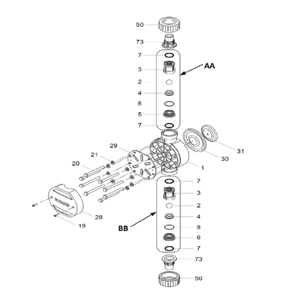 IX0002 Walchem BALL, VALVE, IXC150, CE