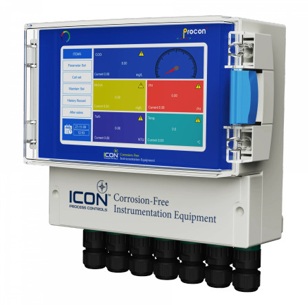 ICON U900 Series Universal Analytical Controller, 24VAC, Power Cord