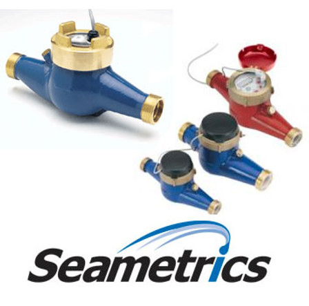 SeaMetrics Cold Water Meters MJ Series: Bronze Body (Not Compliant with CA or VT codes for potable water)