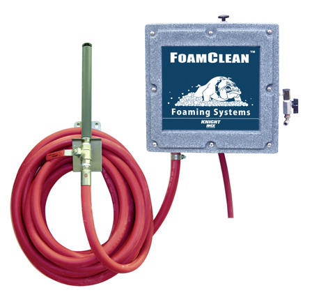 Knight FoamClean Wall Mounted Foam Cleaning and Sanitation System