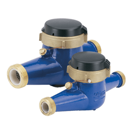 Walchem WFM Series Water Meter Contactors, 3/4" NPT Male with Hall Effect, Pulses/gallon