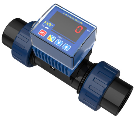 ICON TKS PVDF In-Line Paddle Wheel Flow Meter