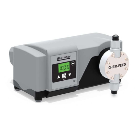 BW C2 CHEM-FEED® Diaphragm Metering Pump, Single manual output control (manual/local control only)