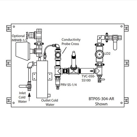 Advantage Controls BTP Boiler Trace Sensor Panel | Plumbing only