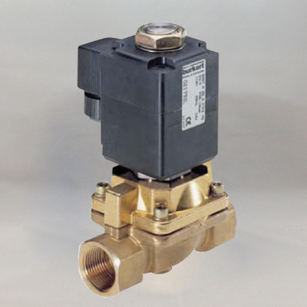 Pulsafeeder 12-048-00 High Temp Solenoid Valve, 1/2" Brass Body, PTFE