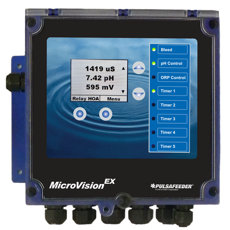 Pulsafeeder MVECPOXPA-EXX-XXX Conductivity Control, Torodial, pH, ORP, Panel