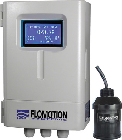 FLOMOTION FM8000 OPEN CHANNEL FLOW METER