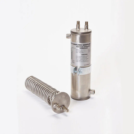 Eddington Sample Cooler 316 SS Continuous Coil