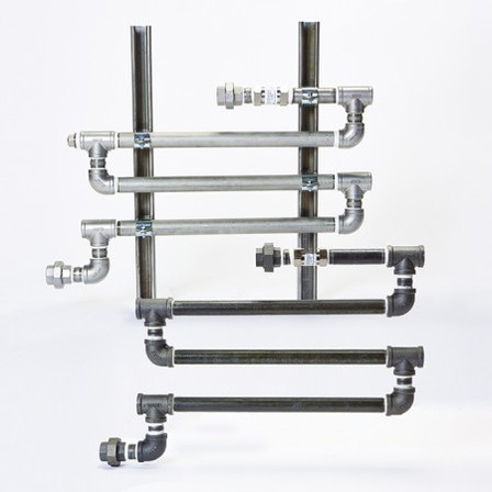 Eddington 1" PVC, 4 Station Coupon Rack Kit with Flow Regulator