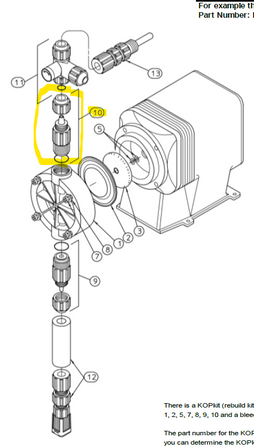 Pulsatron Discharge Valve