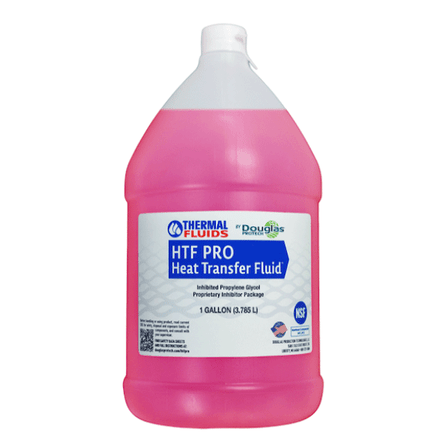 Douglas Protech HTF-PRO Heat Transfer Fluid, Propylene Glycol, NSF, 1 Gallon Size
