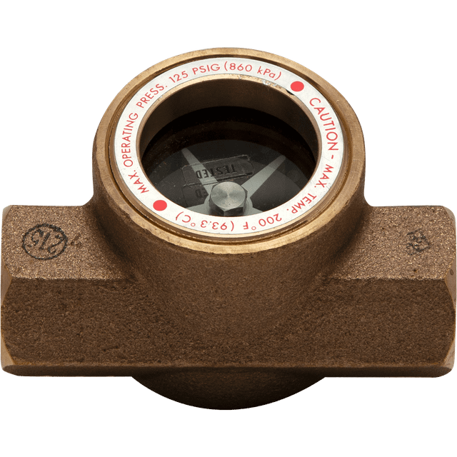 Visual Sight Flow Indicators for Water Systems | Ball Type Water Flow ...
