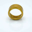 BW 90007-158 ANODIZED NUT UNION GOLD F-460 ALUM