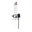 BW D-300 Pitot Tube Acrylic Flow Meter, downflow