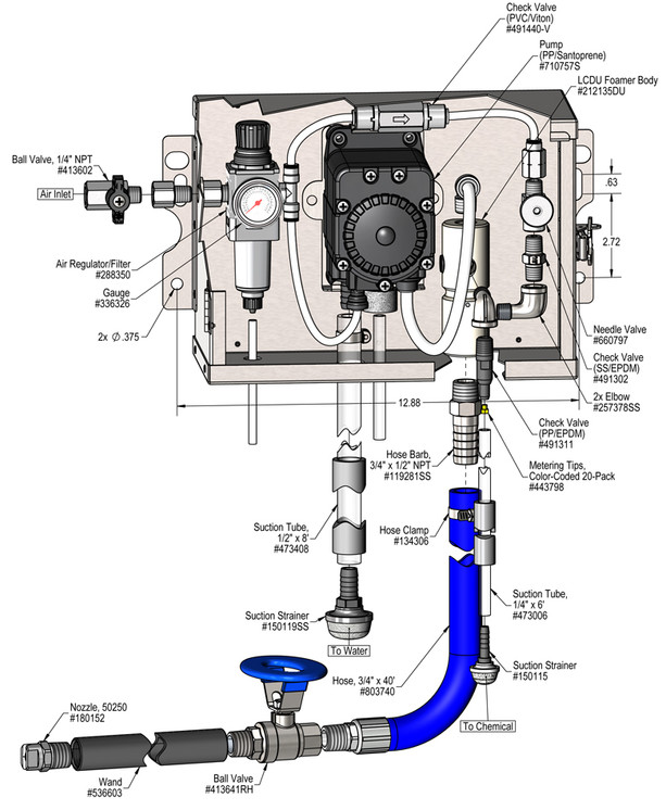 Lafferty Liberty LC Wall Mounted Foamer
