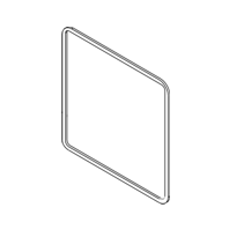 BW 90006-593 GASKET F-2000 1/4 DIN PANEL