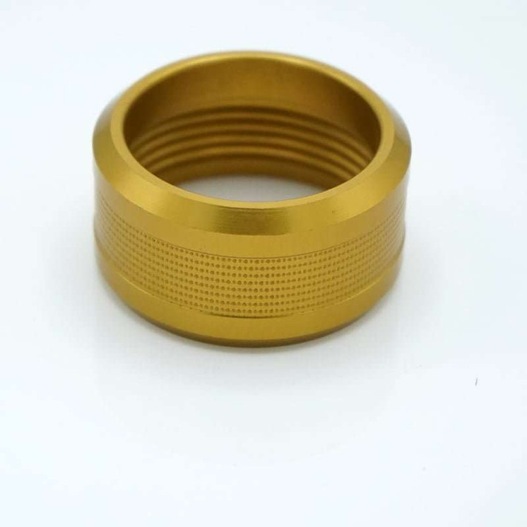 BW 90007-158 ANODIZED NUT UNION GOLD F-460 ALUM