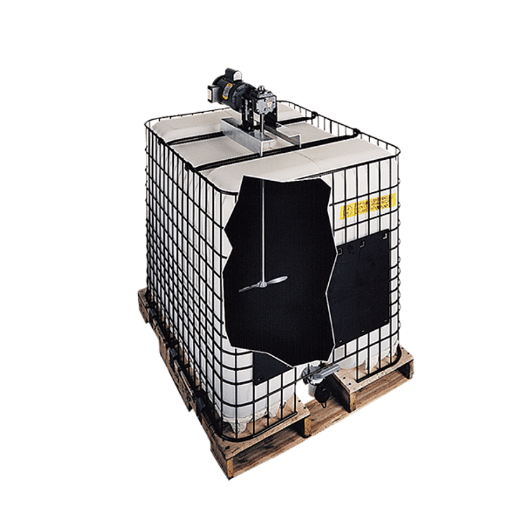 Neptune RGT-1.4 Bulk Container Mixer, 55 Gallon, 1/2HP AIR MOTOR, Series RGT