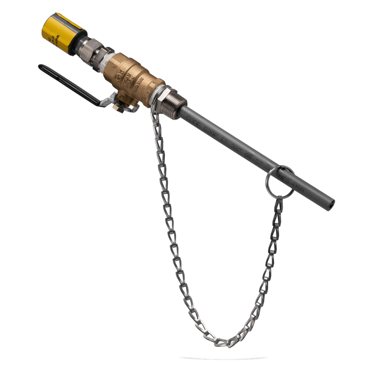 Neptune Kynar, size 1⁄2" NPT With No Lead Brass Valve