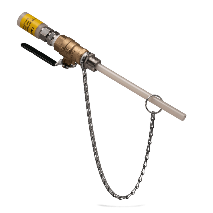 Neptune Kynar, size 1⁄2" NPT With 316SS Valve