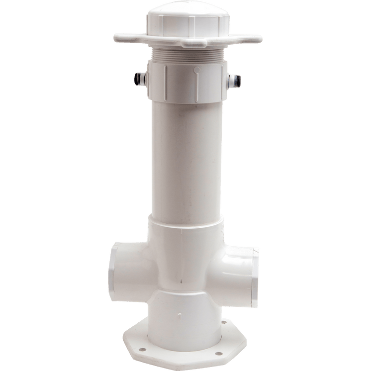 Vector ECONOMATE-5W 5 Pound Solid White Biocide Feeder, Rated 125psi (8.6bar) 100°F (38°C)