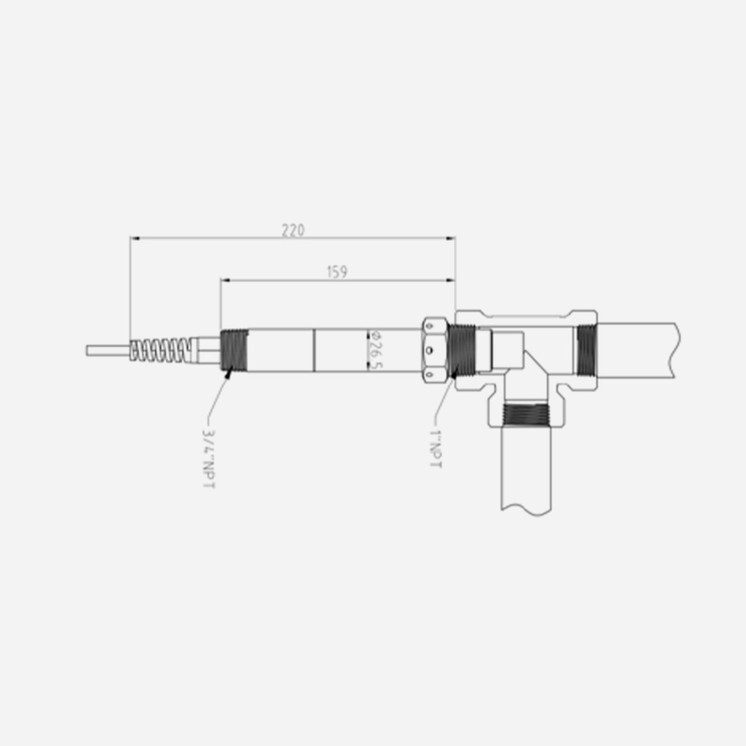 Pyxis 1inch Threaded Adapter Kit for ST-77X Dissolved Oxygen Series