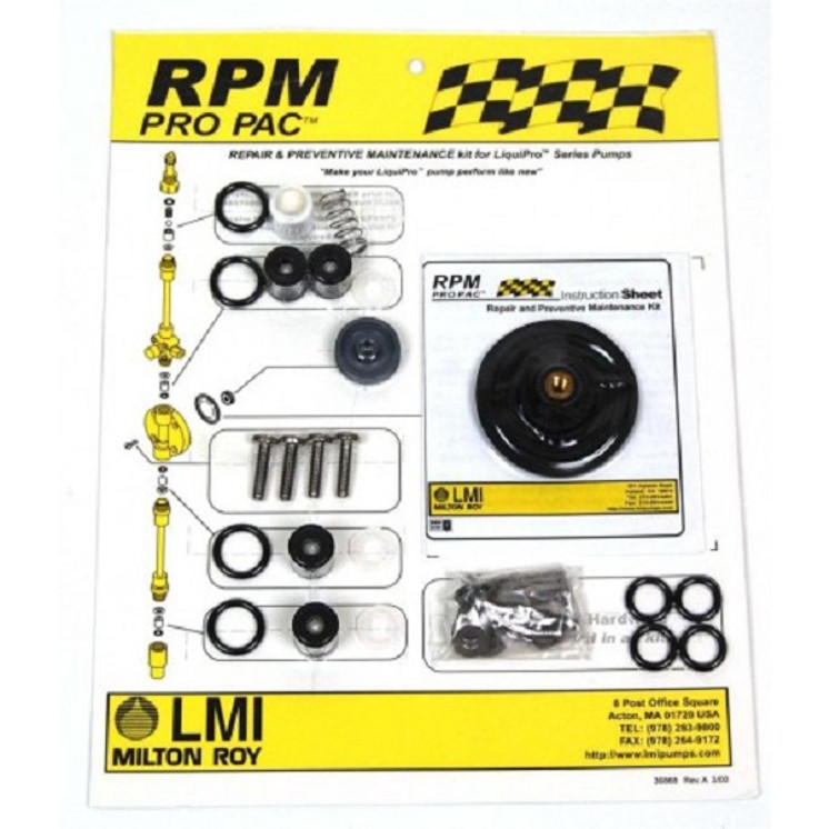 RPM54783 LMI RPM Size 6 316L ss Ball & Seat Slurry