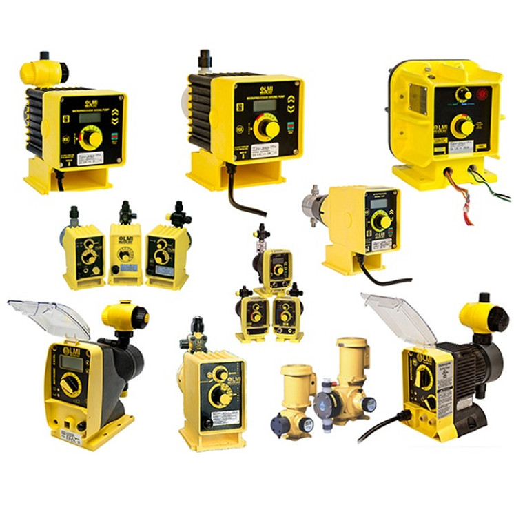 LMI Series C 0.00 to 8.00 GPH/ 0.00 to 30.3 LPH, 60 psi (4.1 Bar) | C731