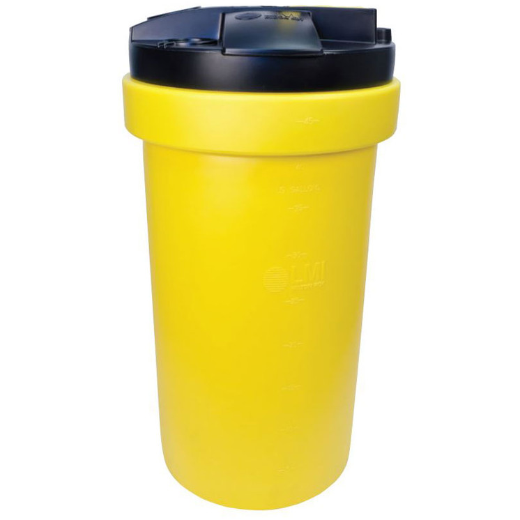 26350-1 LMI TANK WITH COVER, DRILLED HOLE FOR AGITATOR MOUNTING