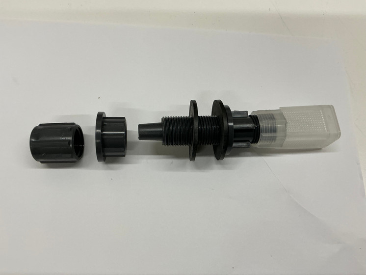 Pulsafeeder 26859 Chem-Tech Bulkhead Fitting for ITS Tanks. 1/2" O.D. Tube Fitting