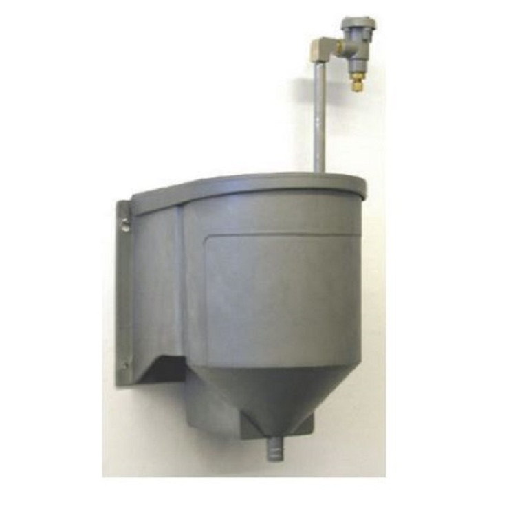 W-5000 - gray bowl with 84 degree nozzle, plastic vacuum breaker and no solenoid valve
