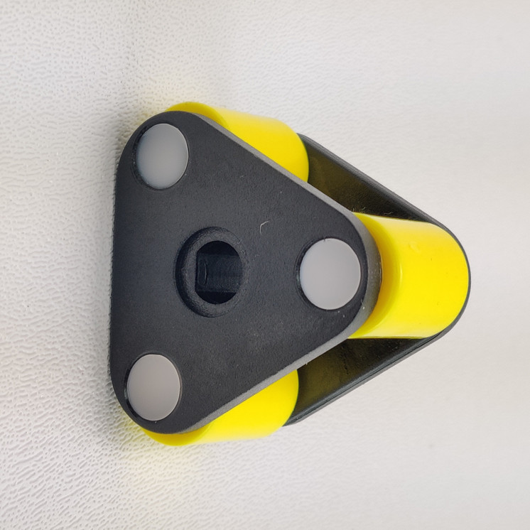 Knight Equipment 3-Lobe Roller Assembly Yellow Rollers