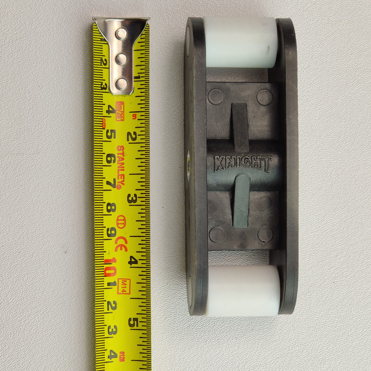 Knight Equipment White Roller Block Assembly