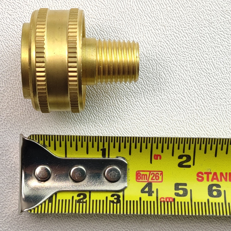 Knight Equipment Brass Fitting Adapter 3/4" FGHT x 1/4" MNPT