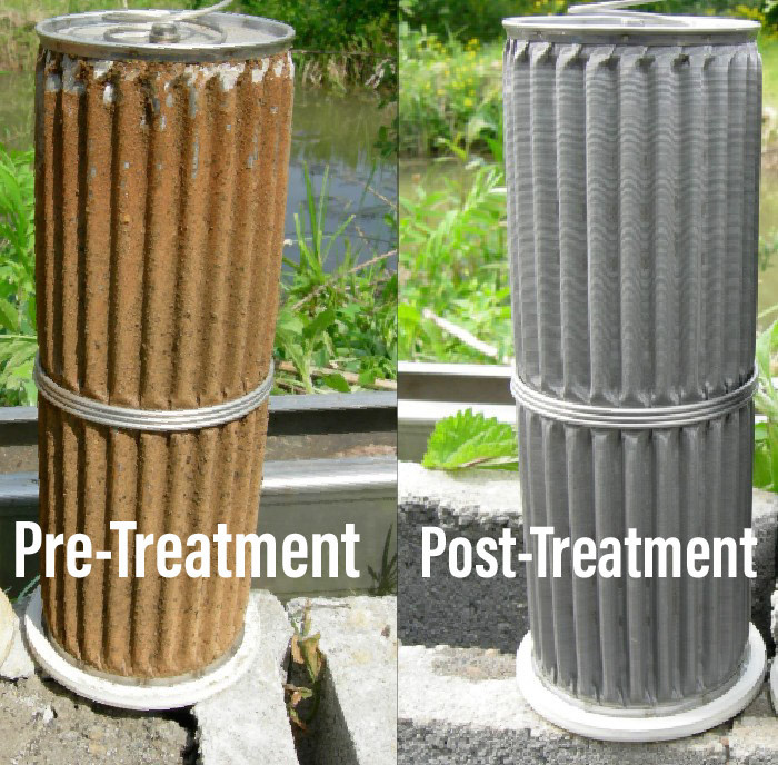 BoreSaver Ultra C well treatment