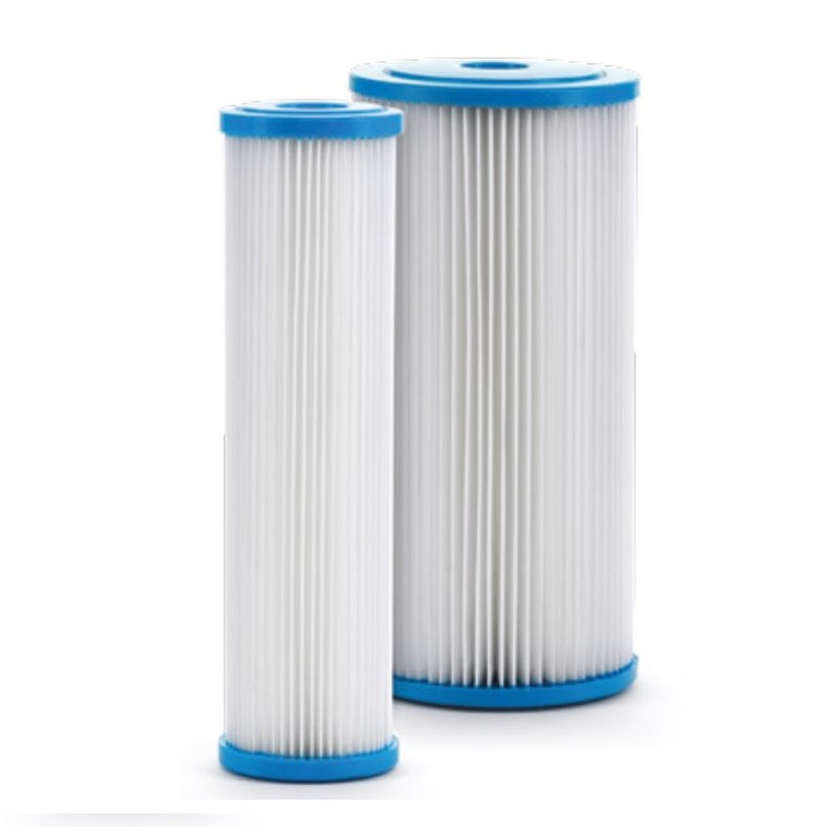 Advantage Controls SPX Series 4.5" Pleated Poly Filters with Poly Core, Max Temp 140°F