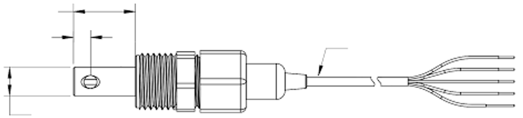 Myron L CS951 Conductivity/TDS, 3/4" NPT, 0-20,000 μS/ppm, 0.85 cell constant