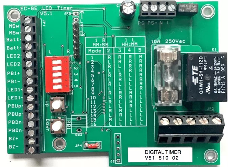 T5 Timer Controller with AC Power Piggy Back Cord