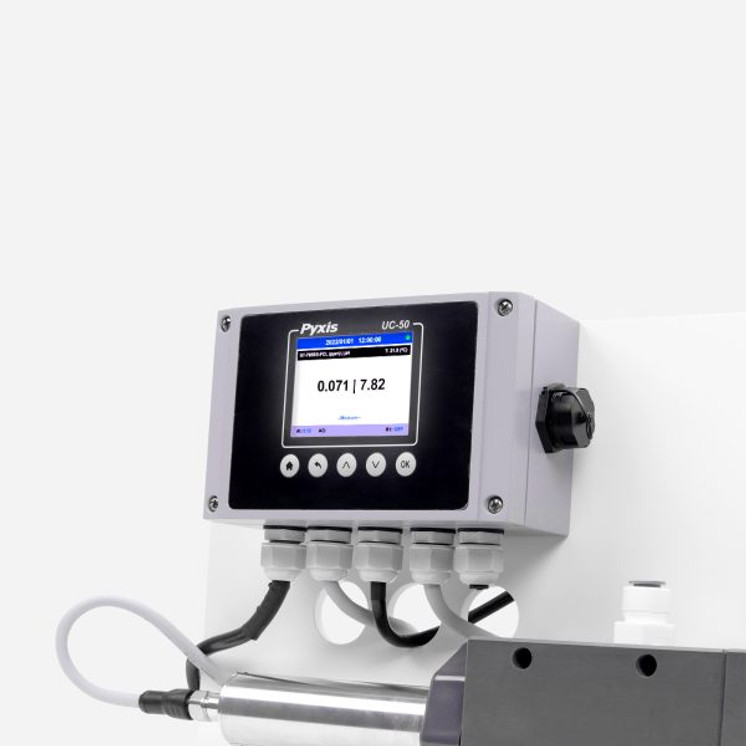 Pyxis OXIPANEL IK-765-B Series Auto-Brushing Oxidizer + pH Inline Analyzers for Industrial Water