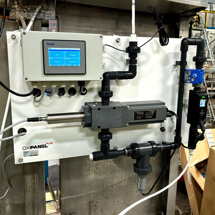 Pyxis OXIPANEL™ PLUS IK-765SS-BP Series Auto-Brushing Oxidizer + pH + ORP Inline Analyzers for Challenging Water Applications