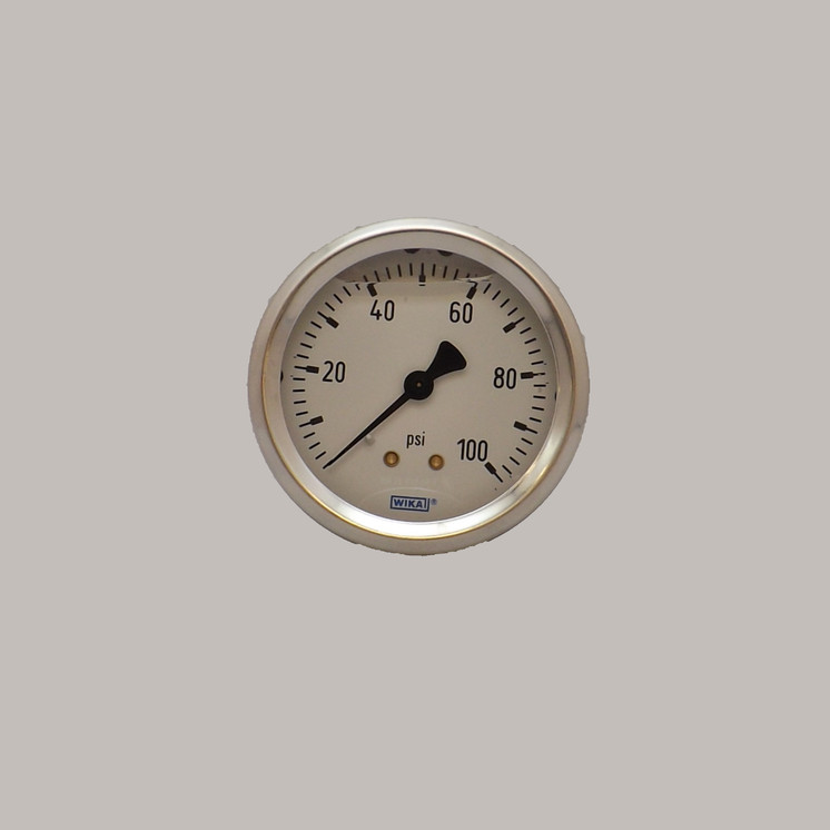 Pulsafeeder 12-130-15 Pressure Gauge, Back Connection