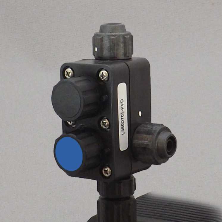 Pulsafeeder L380DT01-PVD Five Function Valve, 3/8" (0.95 cm) OD Tubing