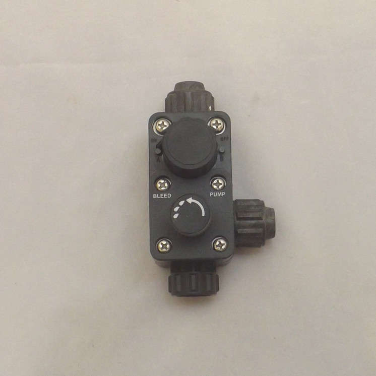 Pulsafeeder L385KV01-PVD Five Function Degas Valve, 3/8" (0.95 cm) OD Tubing