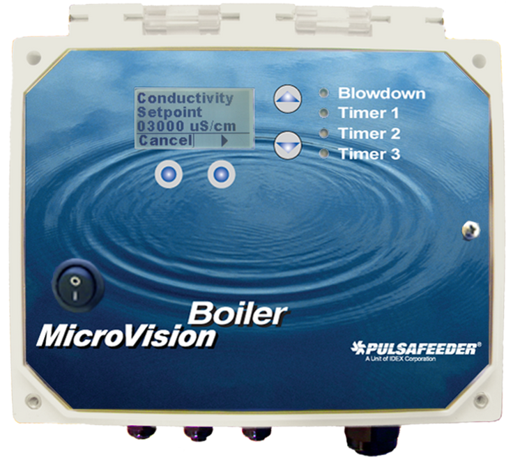 Pulsafeeder MVBXCHXR010-XXX MicroVision Boiler Controller, Conduit connections