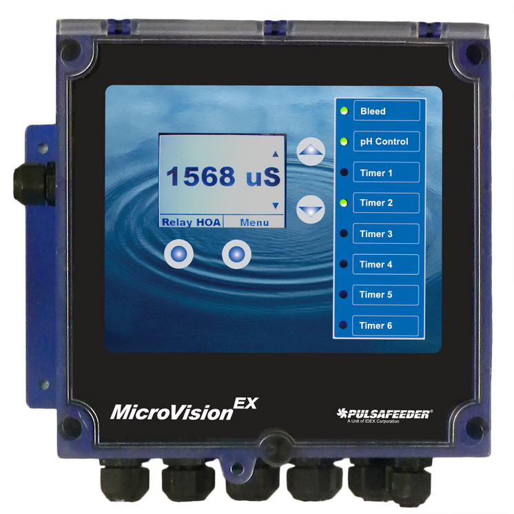 Pulsafeeder MVECPXXPA-XXX-CZXXX Conductivity Control, Torodial Probe, pH, Panel