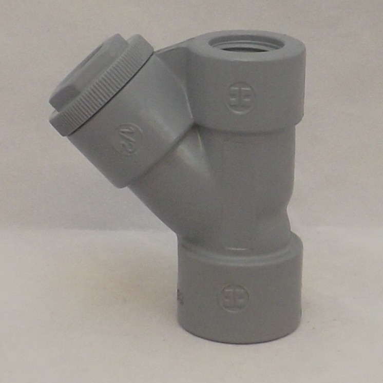 Pulsafeeder NA400002-PVC Y Strainer, 1"