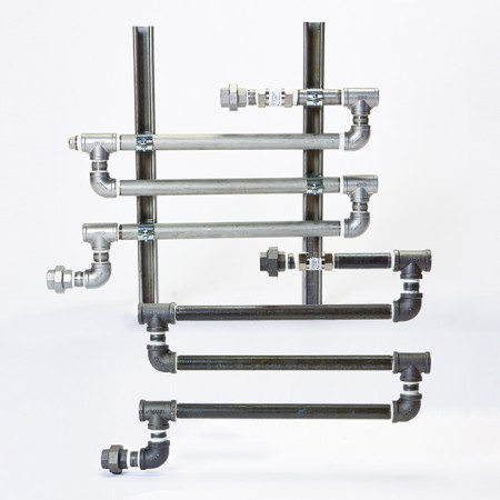 Eddington 1" PVC, 4 Station Coupon Rack Kit with Flow Regulator