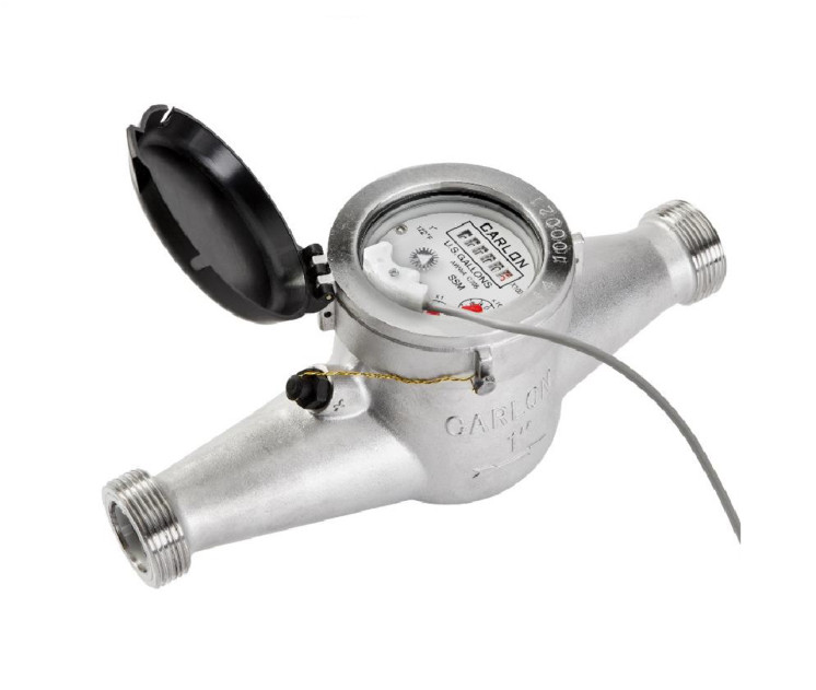 CARLON Model SSMRS® Stainless Steel Series Water Meter, 5/8" X 3/4" With Pulse Output Cable