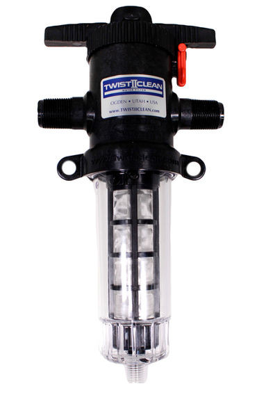 TwistIIClean 131346 T2C-075-140, 140# Mesh Screen (Black), 105