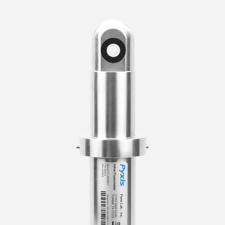 Pyxis 56553 ST-525SS-T Tee Ready Stainless Steel Fluorescein Sensor